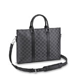 Louis Vuitton Anton Briefcase Damier Graphite Canvas N40024