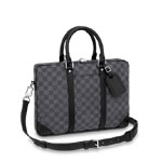 Louis Vuitton Porte-Documents Voyage PM Damier Graphite Canvas N40445