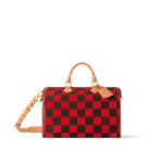 Louis Vuitton Speedy Bandouliere 40 Bag in Damier Other Red N40580