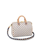 Louis Vuitton Speedy Bandouliere 30 Damier Azur Canvas N50054