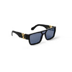 Louis Vuitton Sleek Square Sunglasses S00 Black Z2062W