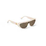 Louis Vuitton Split Cat Eye Sunglasses S00 White Z2218U