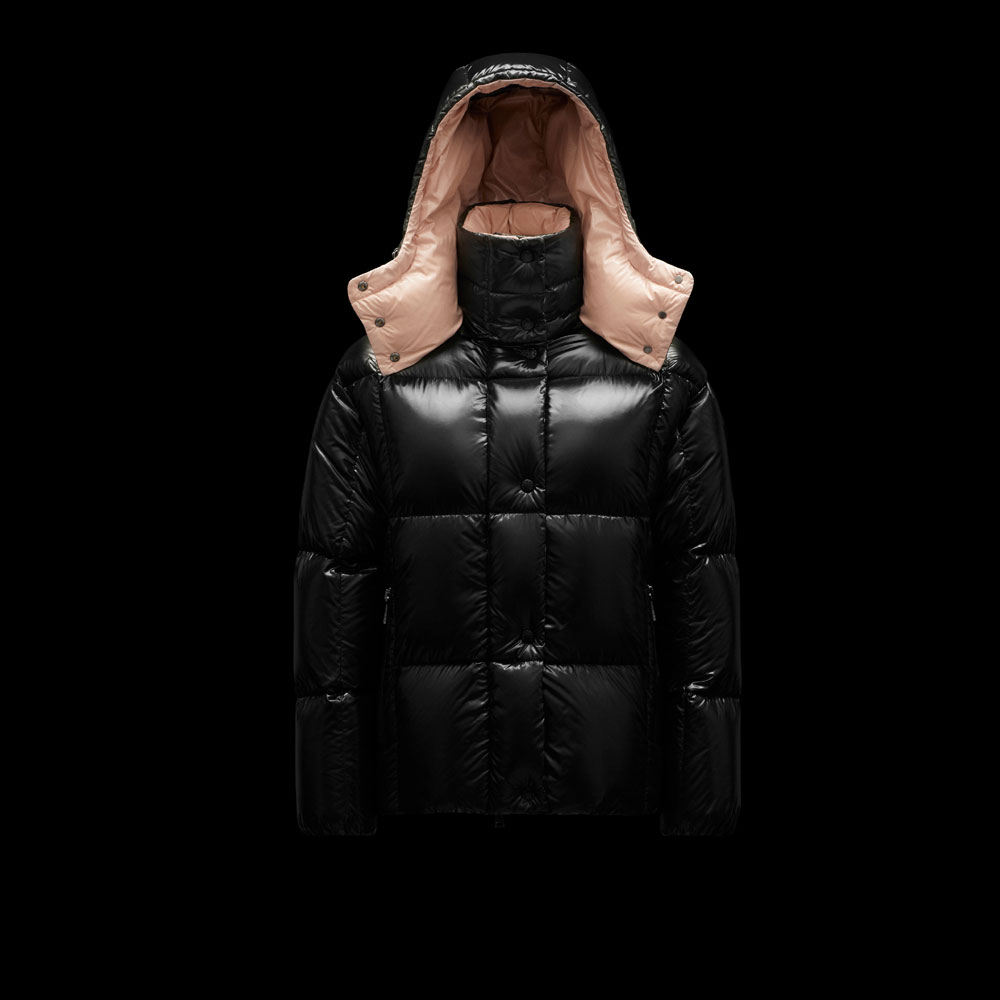 Moncler Black Parana Jacket Outerwear G20931A0010768950999: Image 1
