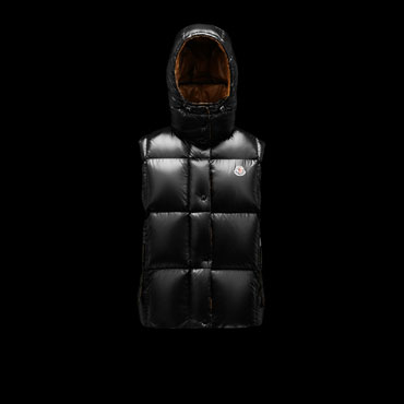 Moncler Black Luzule Down Vest H20931A0006468950999