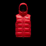 Moncler Scarlet Red Bormes Vest G20911A0015268950455