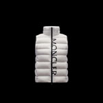 Moncler White Cenis Down Vest H20931A0001253333042