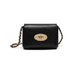 Mulberry Mini Lily in Black Glossy Goat HH3301 874A100