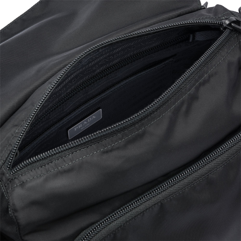 Prada Black Nylon shoulder bag 1BD118 2BYB F0632: Image 4