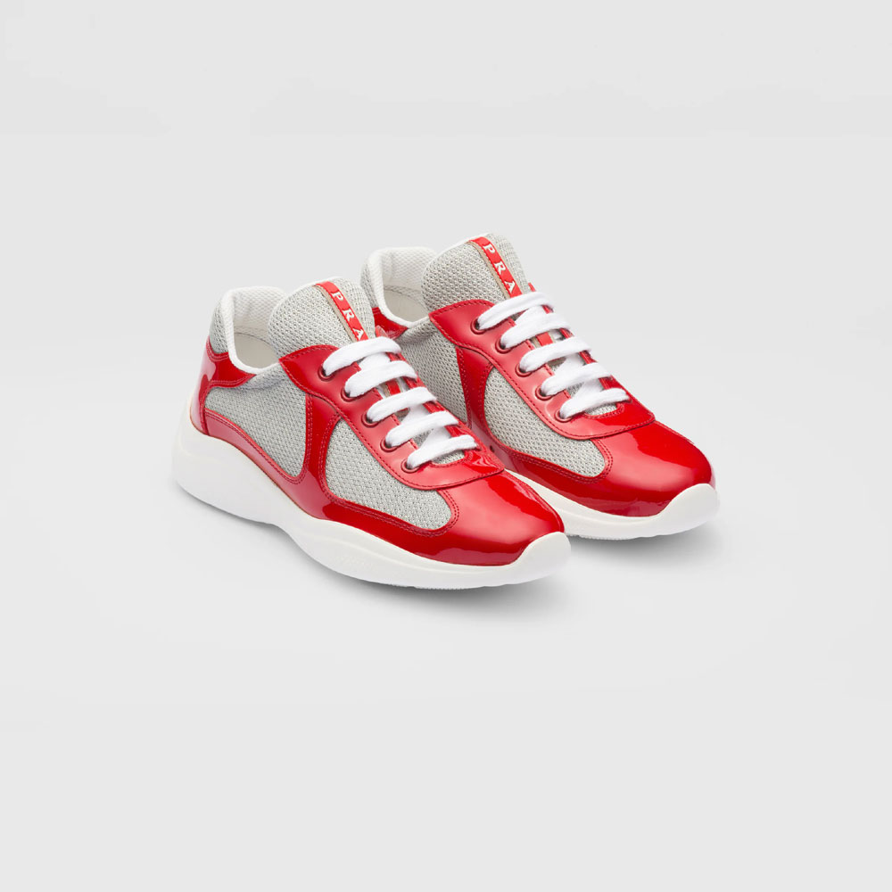 Red Prada Americas Cup sneakers 3E6420 ASZ F0011: Image 1