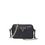 Prada Diagramme leather cross-body bag 1BH084 2D91 F0002