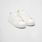 Prada White Downtown brushed leather sneakers 1E904M B4L F0009