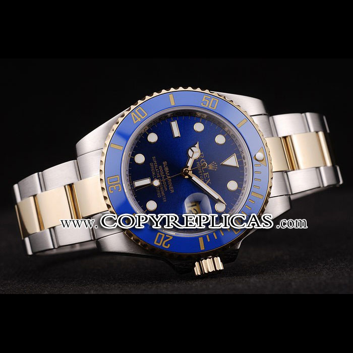 Rolex Submariner Blue Tachymeter Blue Dial Watch RL6643: Image 2