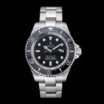Rolex Sea Dweller Stainless Steel Bracelet Black Dial Watch RL6638