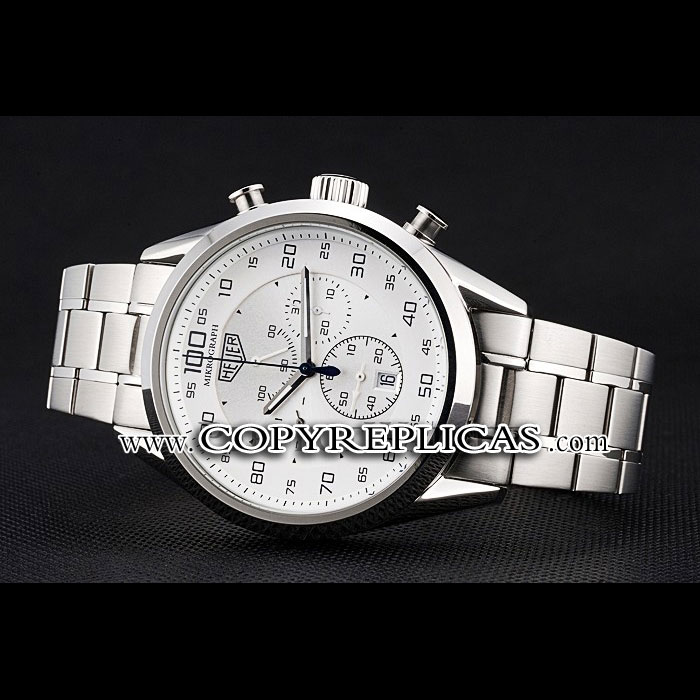 Tag Heuer Carrera Mikrograph Stainless Steel TG6693: Image 2