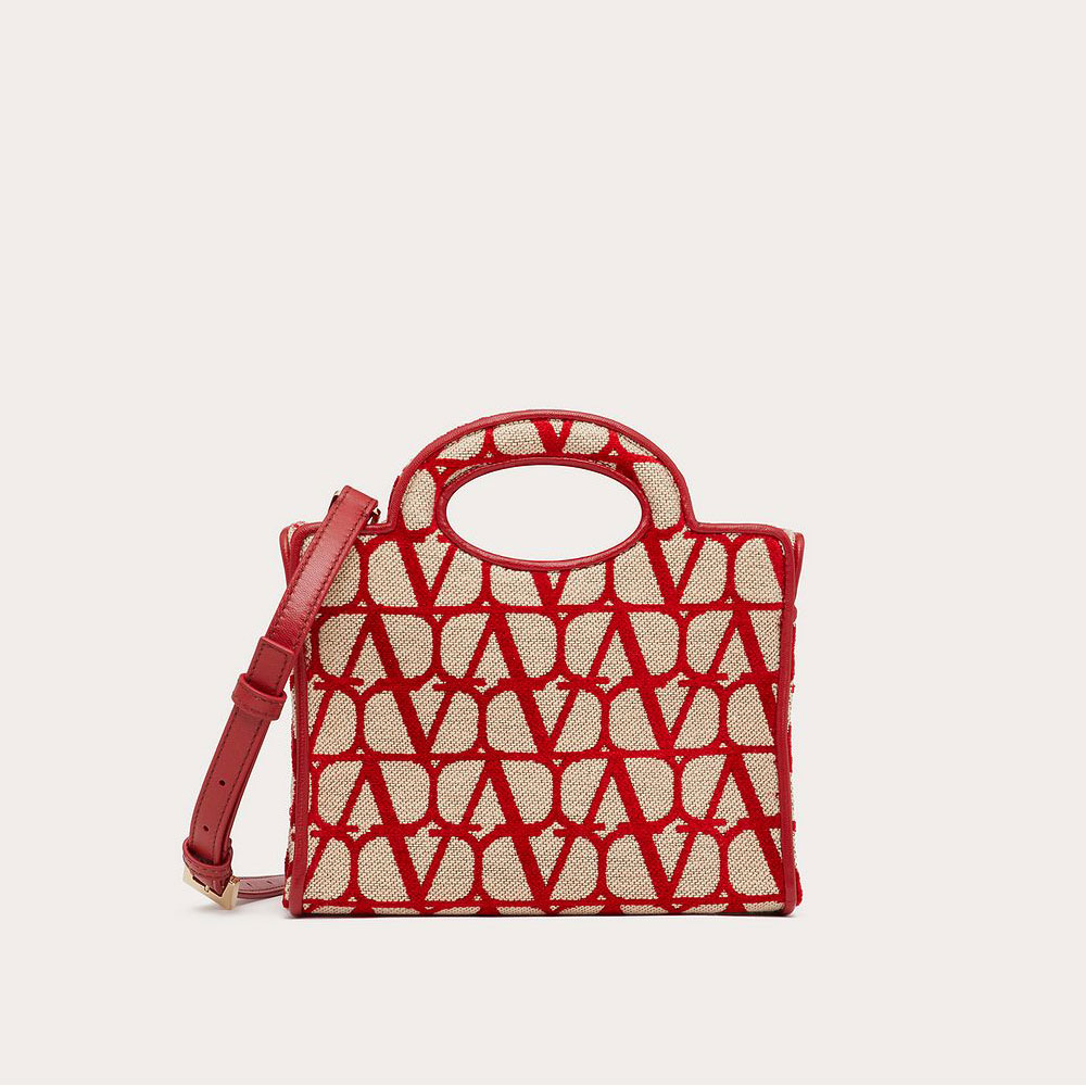 Valentino Garavani Le Troisieme Mini Shopping Bag Iconographe 2W0B0L90HUJJ4A: Image 1