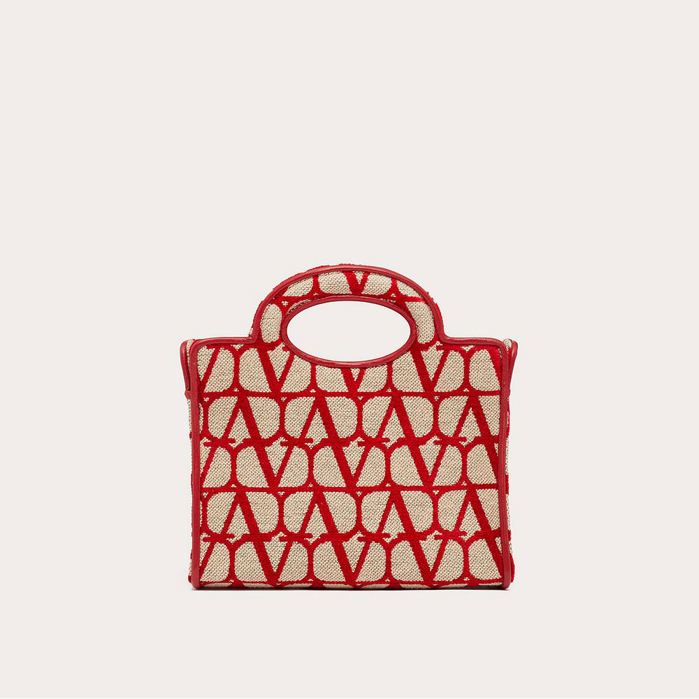 Valentino Garavani Le Troisieme Mini Shopping Bag Iconographe 2W0B0L90HUJJ4A: Image 2