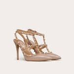 Valentino Patent Rockstud Caged Pump 5W2S0393VNW P45