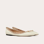 Valentino Patent Rockstud Ballet Flat 5W2S0403VNW L62