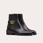 Valentino Vlogo Signature Calfskin Ankle Boot 30mm 5W2S0CT1PYH 0NO