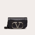 Valentino Supervee Calfskin CrossbodyCrackle Effect VW2B0G09JHG0NO