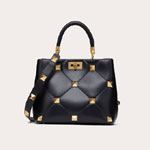 Valentino Roman Stud Handle Bag In Nappa WW2B0I96BSF0NO