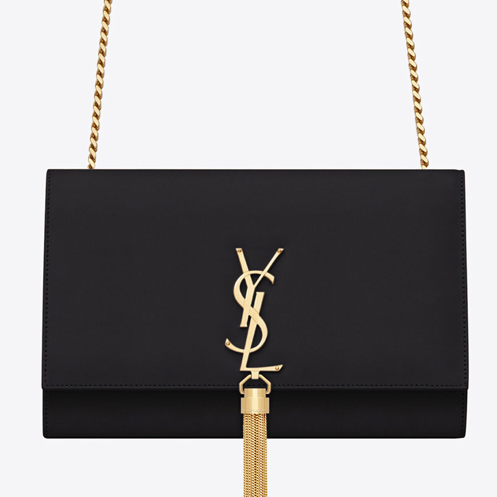 YSL Kate Medium With Tassel In Smooth Leather 354119 C150J 1000: Image 2