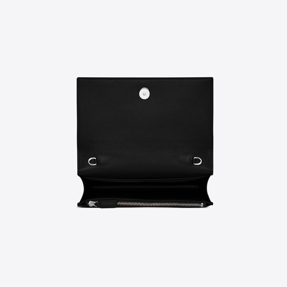 Saint Laurent Kate Chain Wallet With Tassel 452159 BOW0N 1000: Image 4