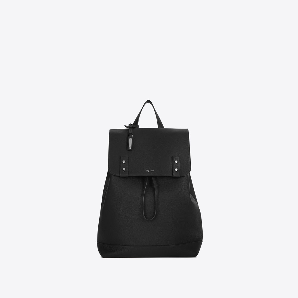 YSL Sac De Jour Backpack In Grained Leather 480585 DTI0E 1000: Image 1