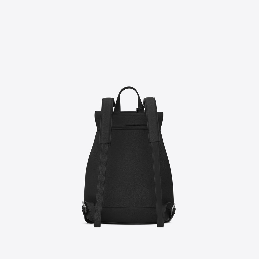 YSL Sac De Jour Backpack In Grained Leather 480585 DTI0E 1000: Image 2