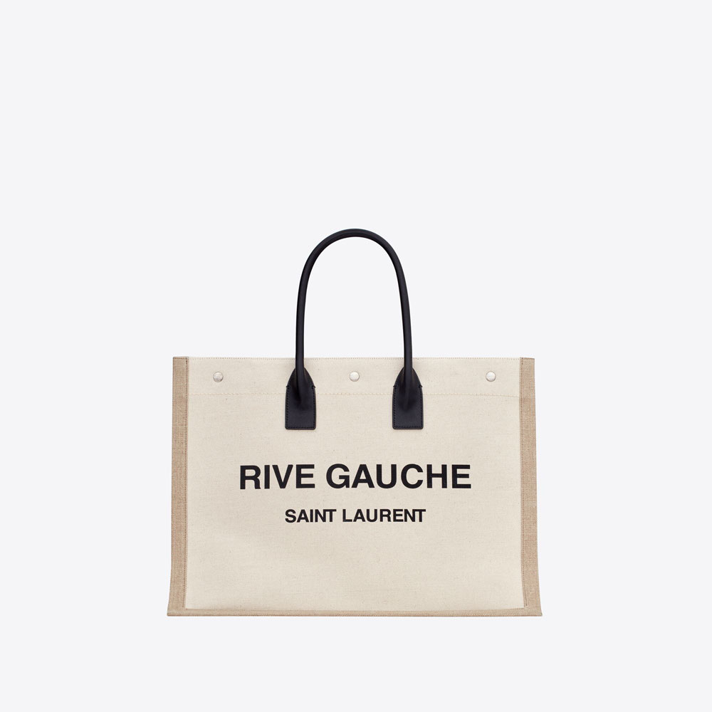 YSL Rive Gauche Large Tote Bag 509415 FAABR 9054: Image 1