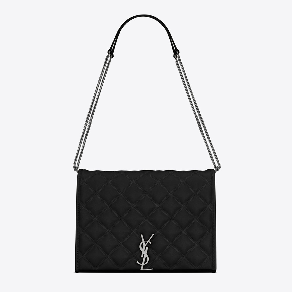 YSL Becky Small Chain Bag In Quilted Lambskin 579607 1D313 1000: Image 1