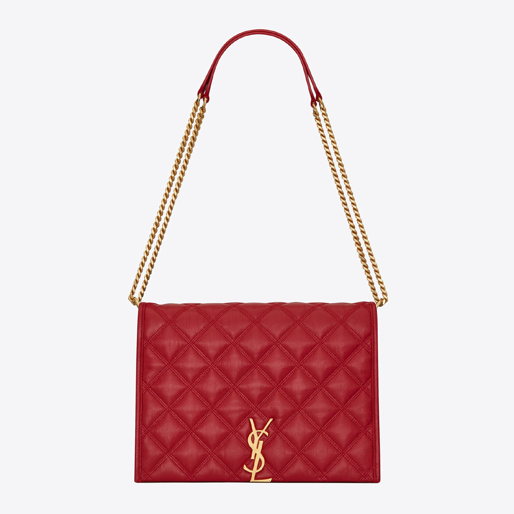 YSL Becky Small Chain Bag In Quilted Lambskin 579607 1D319 6805: Image 1