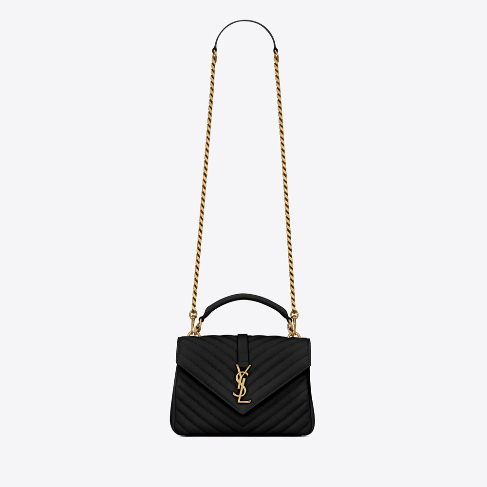 YSL College Medium In Quilted Leather 600279 BRM07 1000: Image 1
