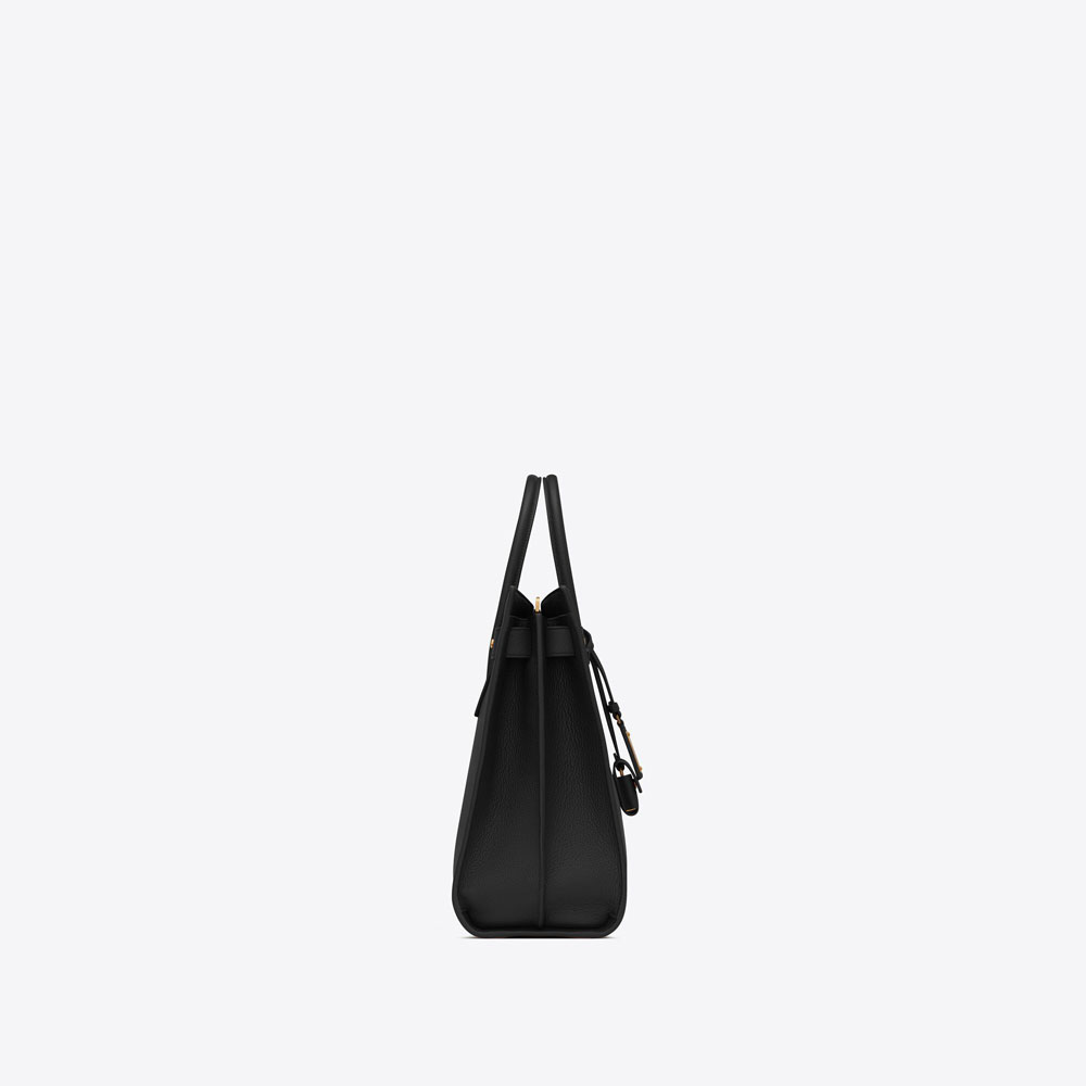 YSL Sac De Jour Thin Large Bag In Grained Leather 631526 DTI0W 1000: Image 2