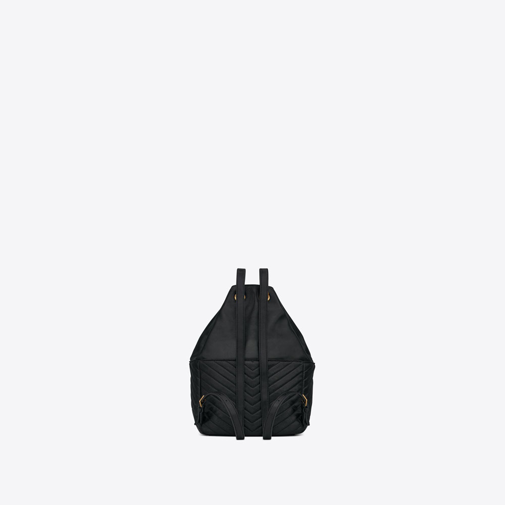 YSL Joe Backpack In Lambskin 672609 1EL07 1000: Image 3