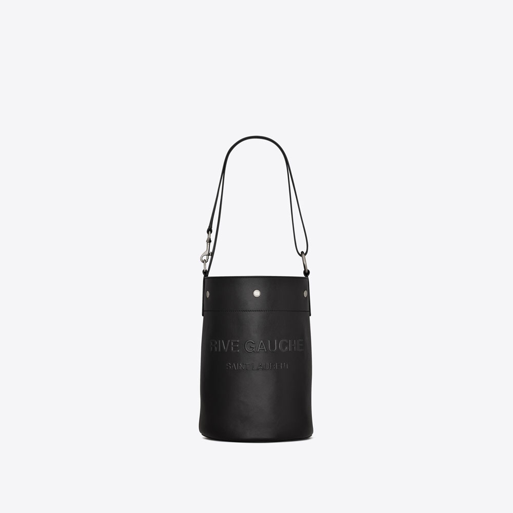 YSL Rive Gauche Bucket Bag In Smooth Leather 683559 CWTFE 1000: Image 1