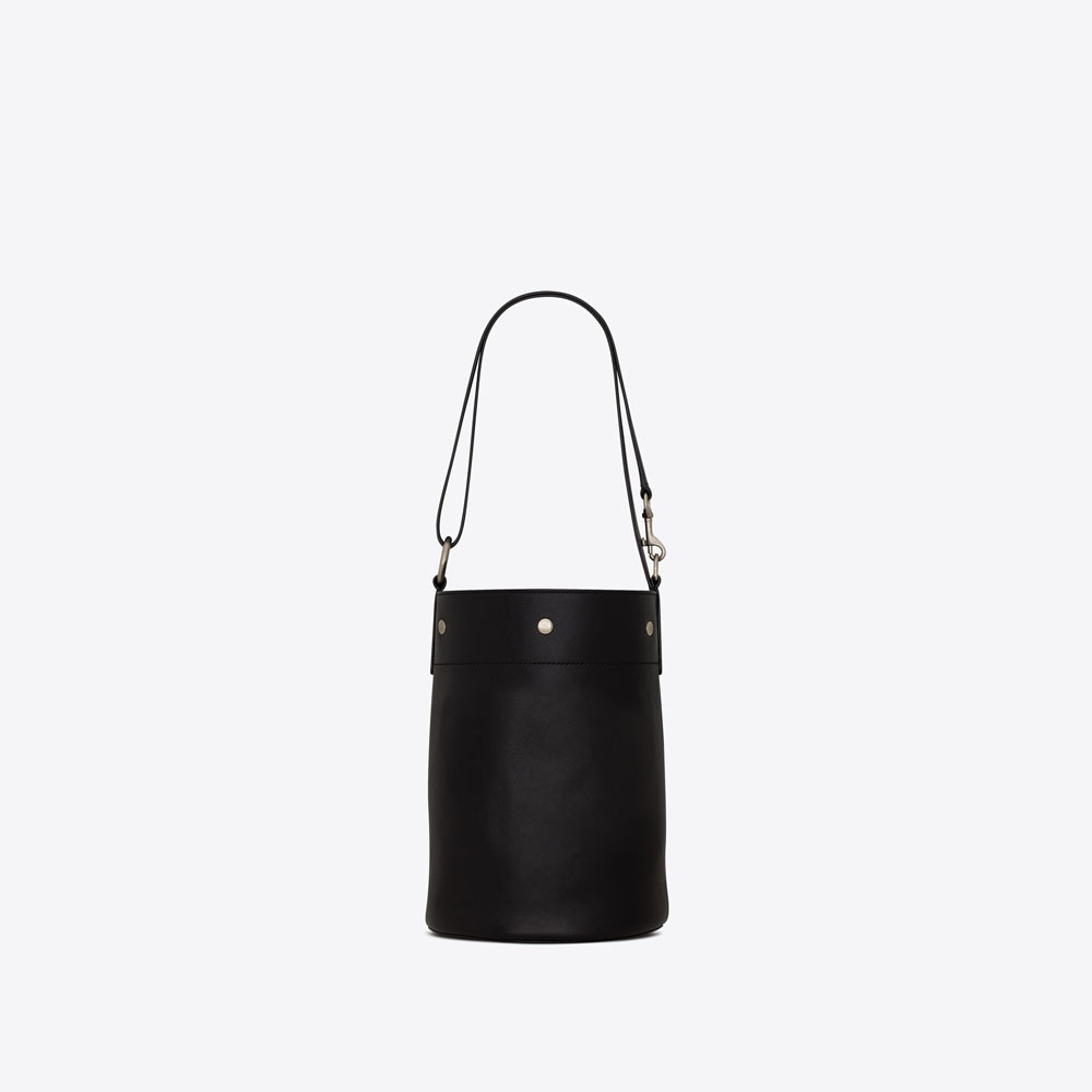 YSL Rive Gauche Bucket Bag In Smooth Leather 683559 CWTFE 1000: Image 3