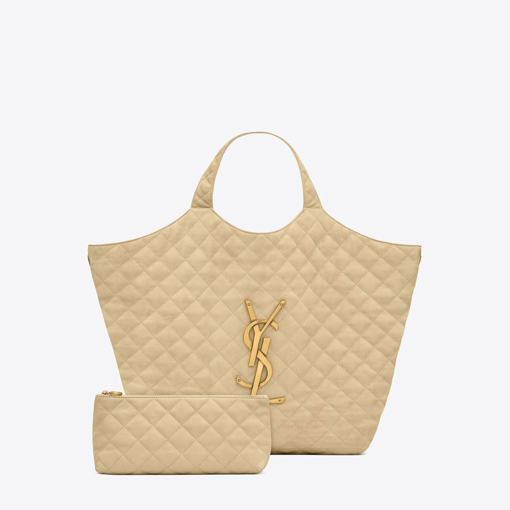 YSL Icare Maxi Shopping Bag 698651 AABR8 9748: Image 3