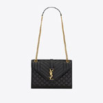 YSL Envelope Medium In Matelasse Lambskin 600185 AACT7 1000