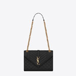 YSL Envelope Medium Bag In Mix Matelasse 600185 BOW91 1000