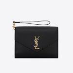 YSL Cassandre Flap Pouch In Smooth Leather 650858 AAB4K 1025