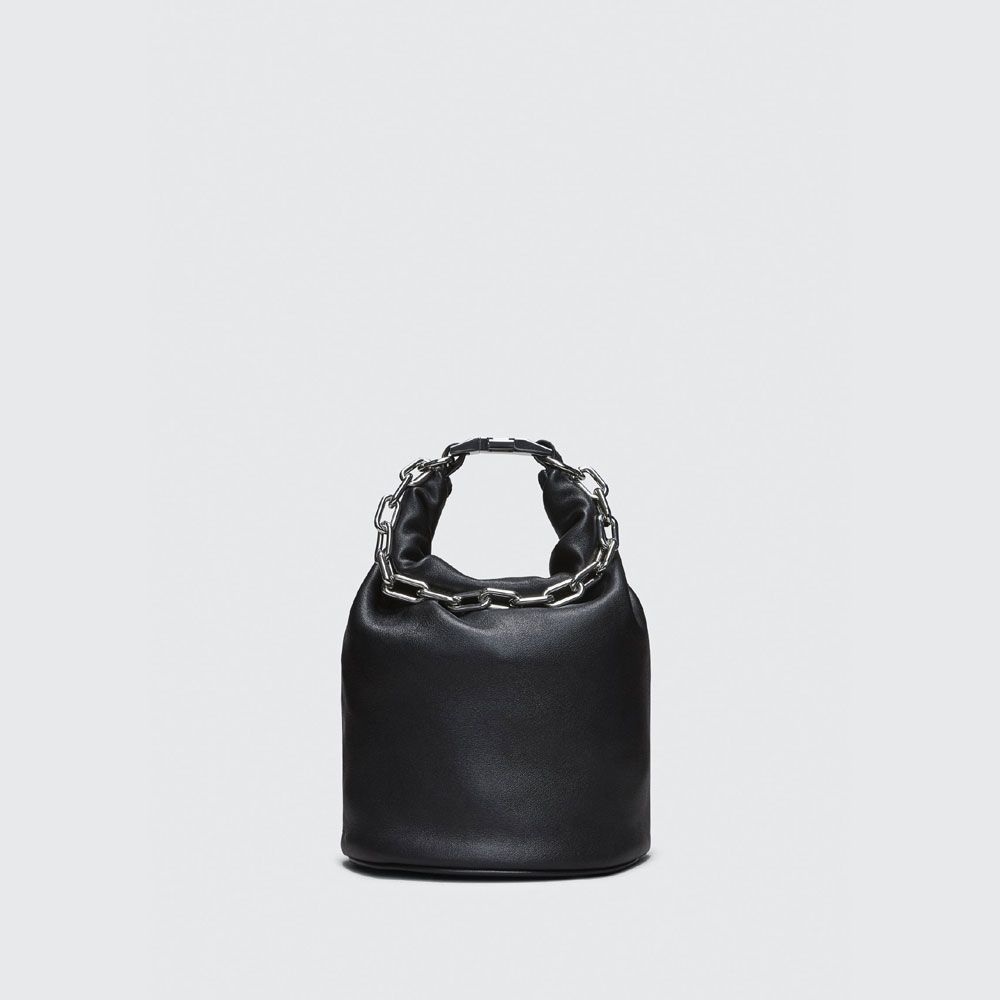 Alexander Wang black attica dry sack 2027C0075L: Image 1