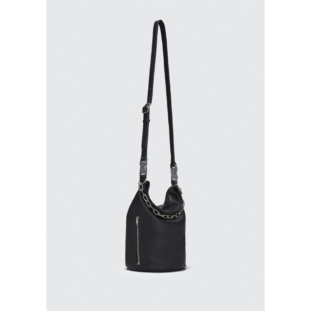 Alexander Wang black attica dry sack 2027C0075L: Image 2