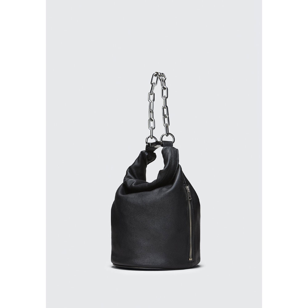 Alexander Wang black attica dry sack 2027C0075L: Image 3