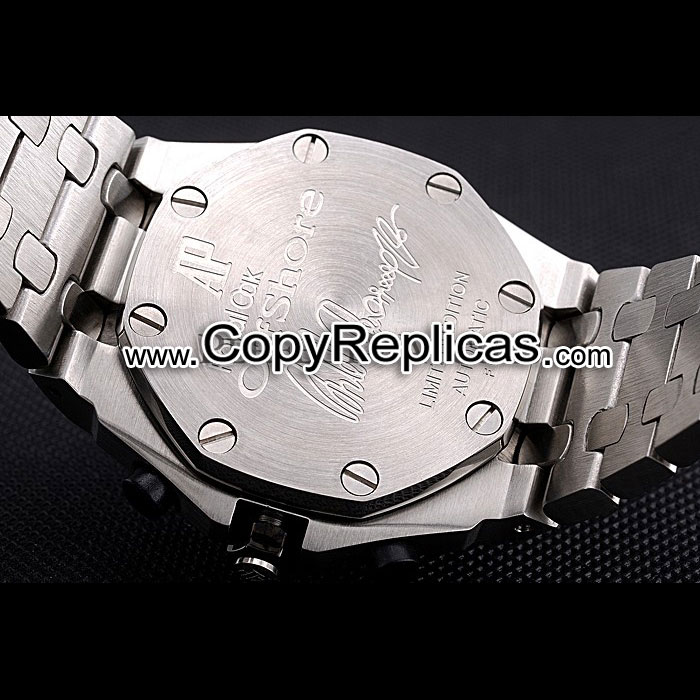 Swiss Audemars Piguet Royal Oak Offshore Black Dial Diamond Bezel AP5545: Image 4