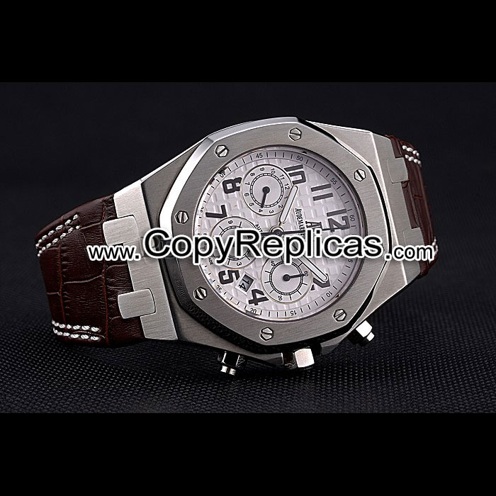 Swiss Audemars Piguet Royal Oak Chronograph White Dial Stainless Steel AP5555: Image 2