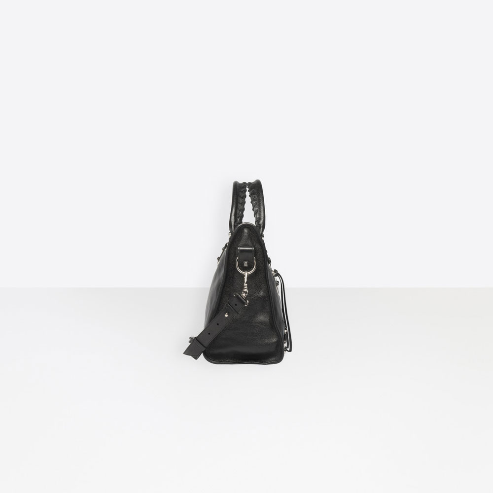 Balenciaga Small size shiny goatskin hand shoulder bag 432831 AQ41N 1000: Image 3