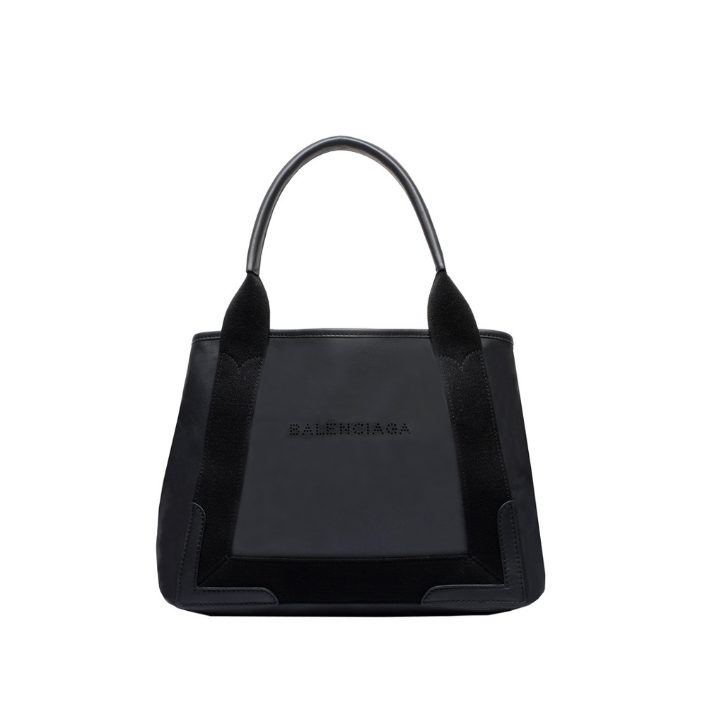 Balenciaga Leather Navy Cabas S 45270675UX: Image 1