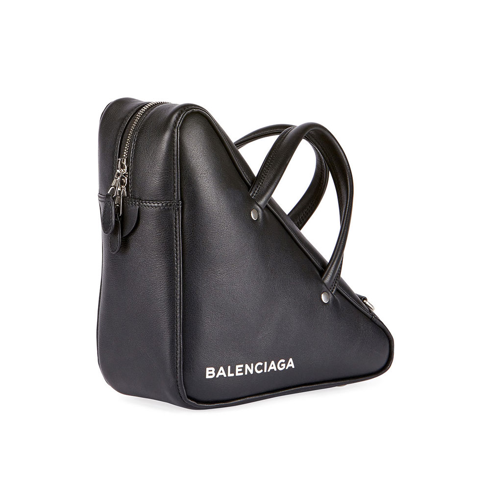 Balenciaga Black Small Triangle bag 45349563BK: Image 2