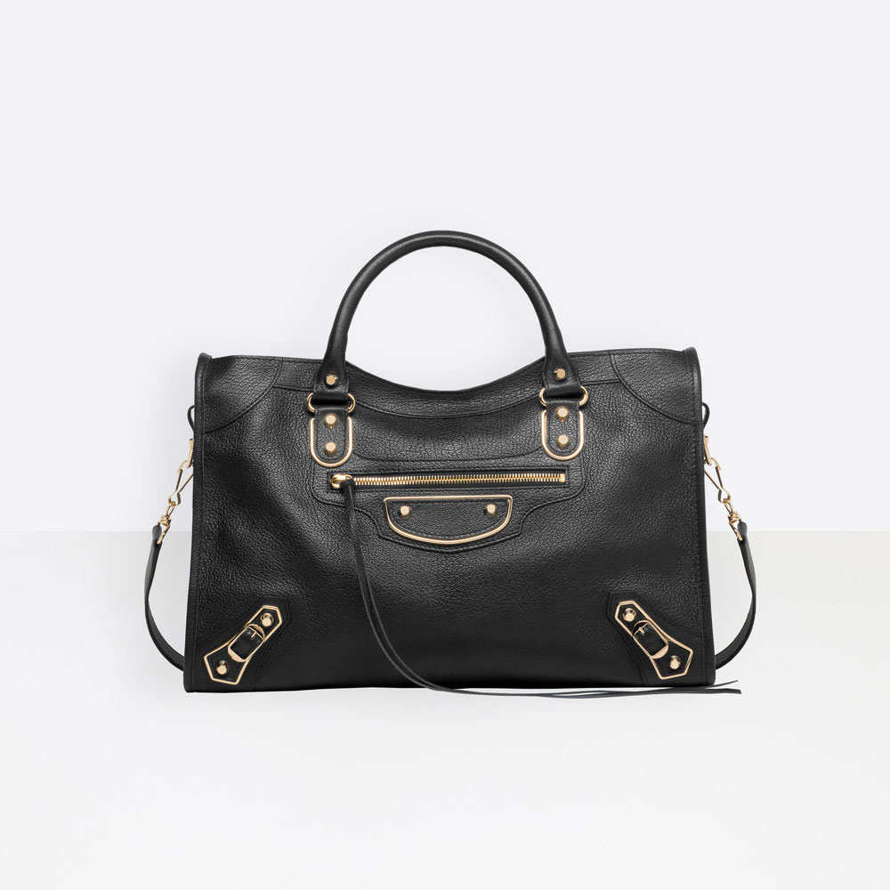 Balenciaga Classic Metallic Edge City 505984 AQ41G 1000: Image 1